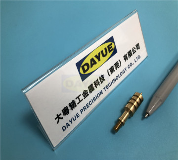 Cnc Precision Automatic Lathe machining Brass parts