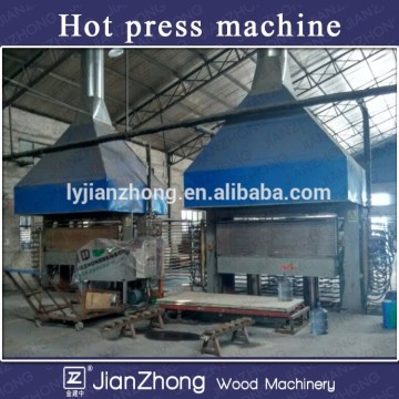 plywood vacuum hot press machine /hot press for paticle board