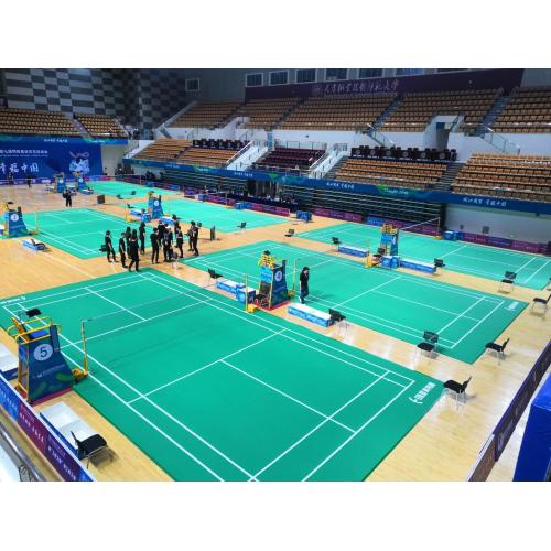 Lantai Olahraga Badminton PVC yang disetujui BWF