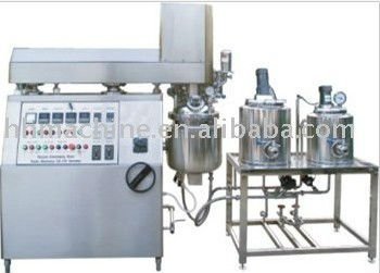 Vacuum homogenizer