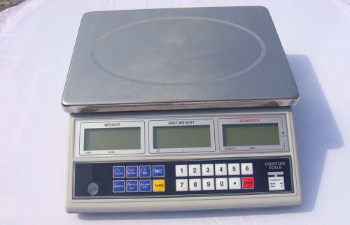 Industrial Digital Counting Scale , Button Electronic Scales Rs-232c Interface