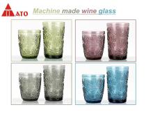 Solid color glass tumbler