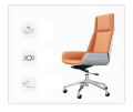 Schwarzer hoher Rücken, der komfortable Easy ergonomische Executive Chair