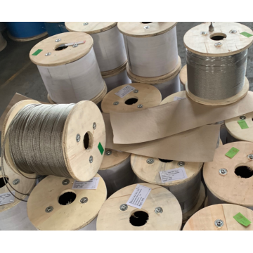 1x7 stainless steel wire rope 0.8mm 316