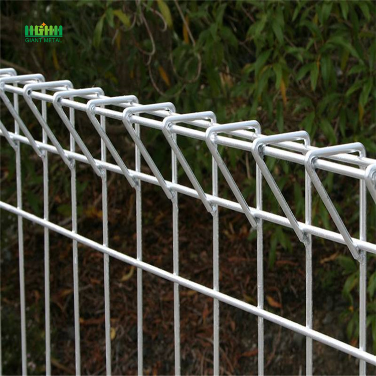 Rolled top brc welded mesh  fencing