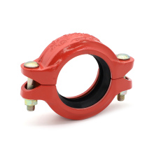 Ductile Iron Grooved Pipe Fittings Manufacturer with EPDM Gasket