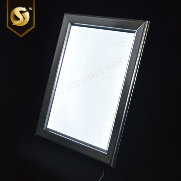 Scatola luminosa sottile A2 Led Snap Poster