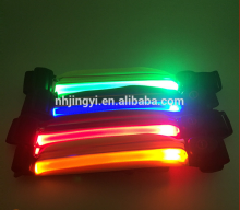 led reflective waist USB rechargeable colorful elastic running belt
