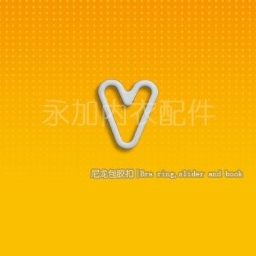 nylon coated bra ring, adjuster, hook