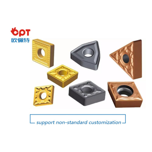 Coated carbide turning inserts for hardness steel