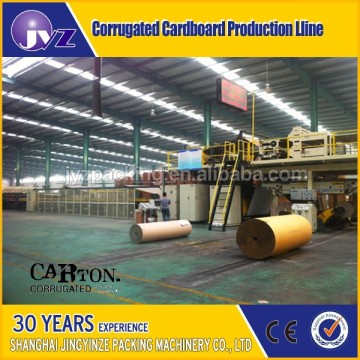 Shanghai 3/5/7 ply Carton box corrugated cardboard production line