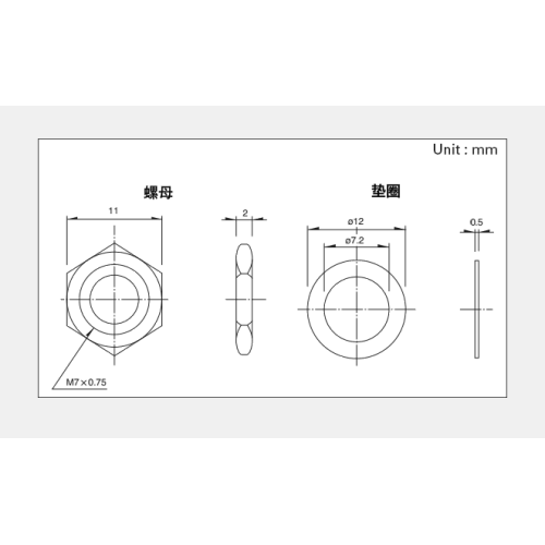 Potenziometro rotativo serie Rk163