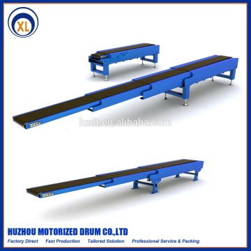 Extensible belt conveyor modular belt conveyor