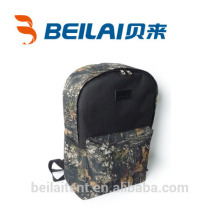 Leisure fashion leaf pattern backpack school backpack