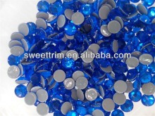 SS20 saphire hot fix strass for garment