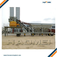 quick assembly mobile cement mixer 25m3/h