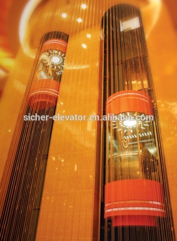 SRH Full View Glass Panoramic Elevator lift price