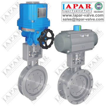 Triple Eccentric Stellite seat Butterfly valve