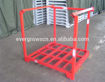 Steel stacking storage container