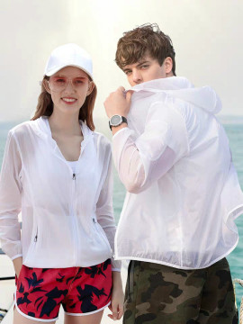 Sun protective clothing  breathable outdoor skincoats