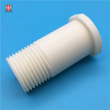 insulated alumina ceramic pitch threaded bolt sleeve