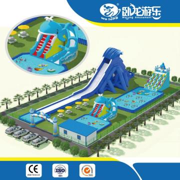 summer giant inflatable water slide for sale