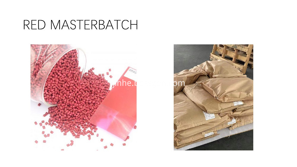 PP Plastic Color Red Masterbatch