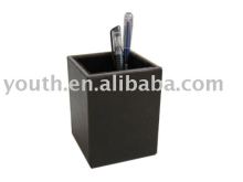 Leatheroid Pen Holder/ Pen Cup