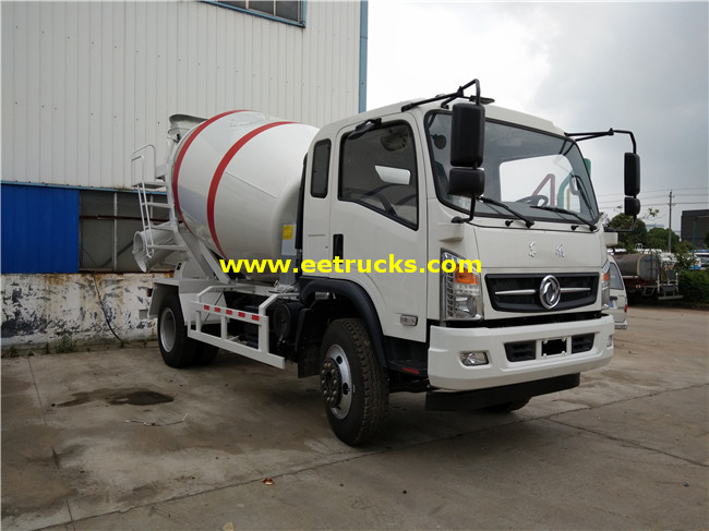 Dongfeng 3 CBM Concrete Truck Mixers