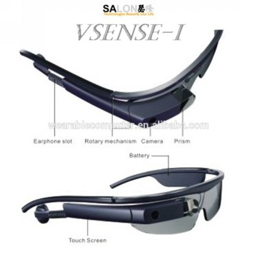 2015 Smart wearable glasses 1080P video camera sunglasses