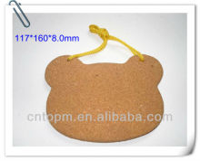 Promotional cork message board cork memo board cork bulleting board for office stationery