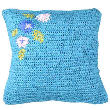 Flower Paper Weave Cushion Cover