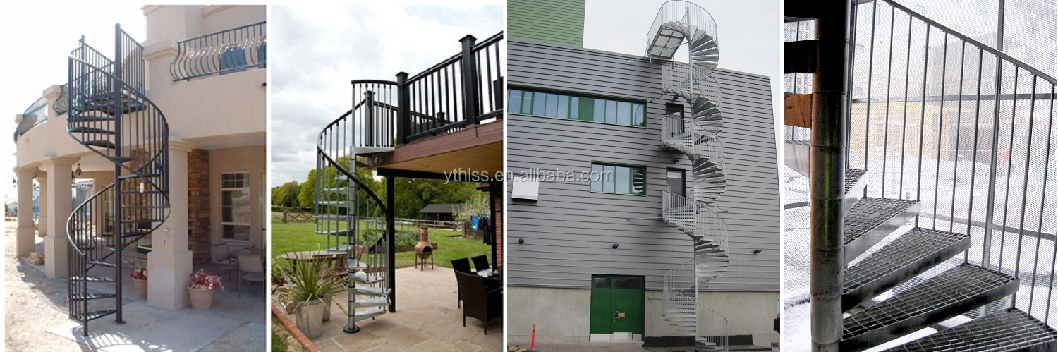 Steel Spiral Stair Tread/Spiral staircase/Spiral Stairway at Best Factory Price