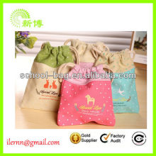 Professional Fashion kids colorful drawstring backpacks