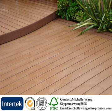 Weather resistant low cost wood plastic wpc decking, wpc composite decking, extruded plastic composite decking