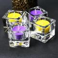 Clear Glass Tealight Candle Holders For Wedding