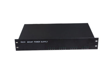 12vdc 13a 16ch Rack Mount Cctv Power Supply , Rack Mount Dc Power Supply 12vdc13a16p/r