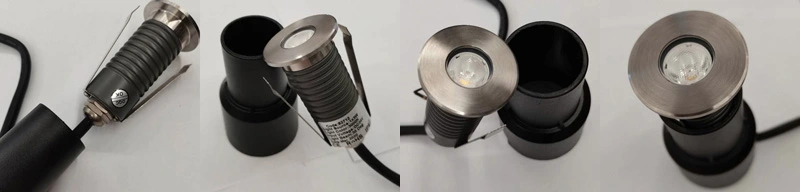 1W 2W IP67 Mini LED Inground Deck Light LED Floor Light