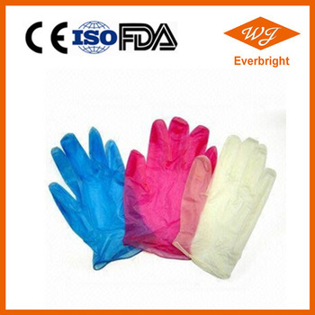 Disposable Vinyl Exam gloves , Powder vinyl exam gloves , Powder free vinyl exam gloves