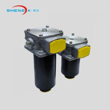 lubrication oil return line filter assembly