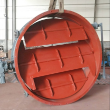 exhaust gas and smoke Louver Ventilation Butterfly Valve