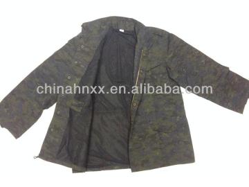 digital camouflage military M-65 field jacket