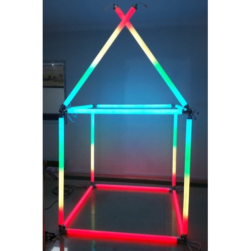 Iluminação em tubo 3D Magic Madrix com alteração de cor