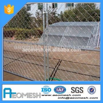 Retractable Mesh Fencing With Concrete Feet