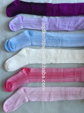 cotton girl candy color spandex outside striped tights AQD-SOT-01
