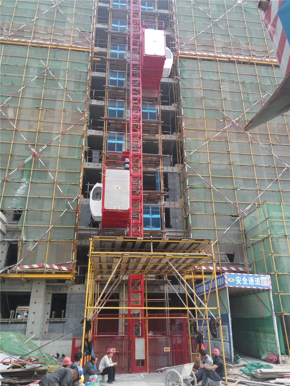 Ascenseur de construction Building Lifter Construction Hoist