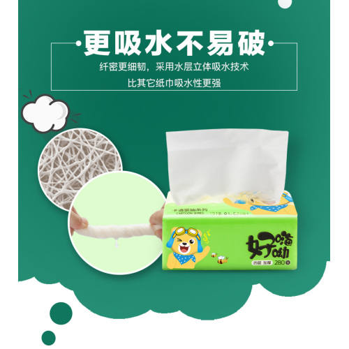 Good Quality Virgin Wood Pumping Facial Tissue