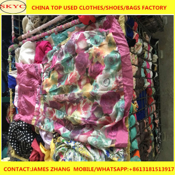 Various kinds of in stock used clothing