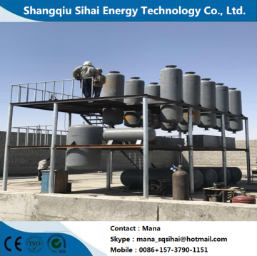 Waste Plastic Oil Distillation Plant