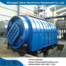 Green environmental waste tyre pyrolysis plant